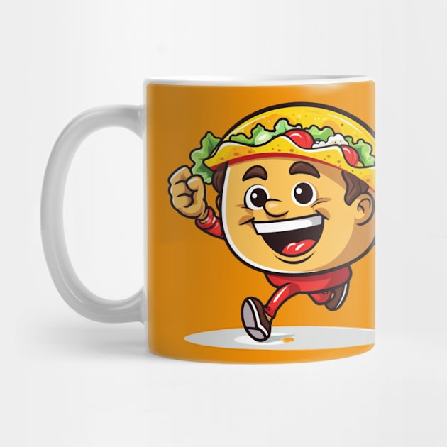 kawaii Taco T-Shirt cute potatofood funny by nonagobich